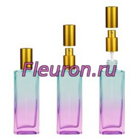 Флакон парфюмерный Лакруа радуга 50мл 162/стекло