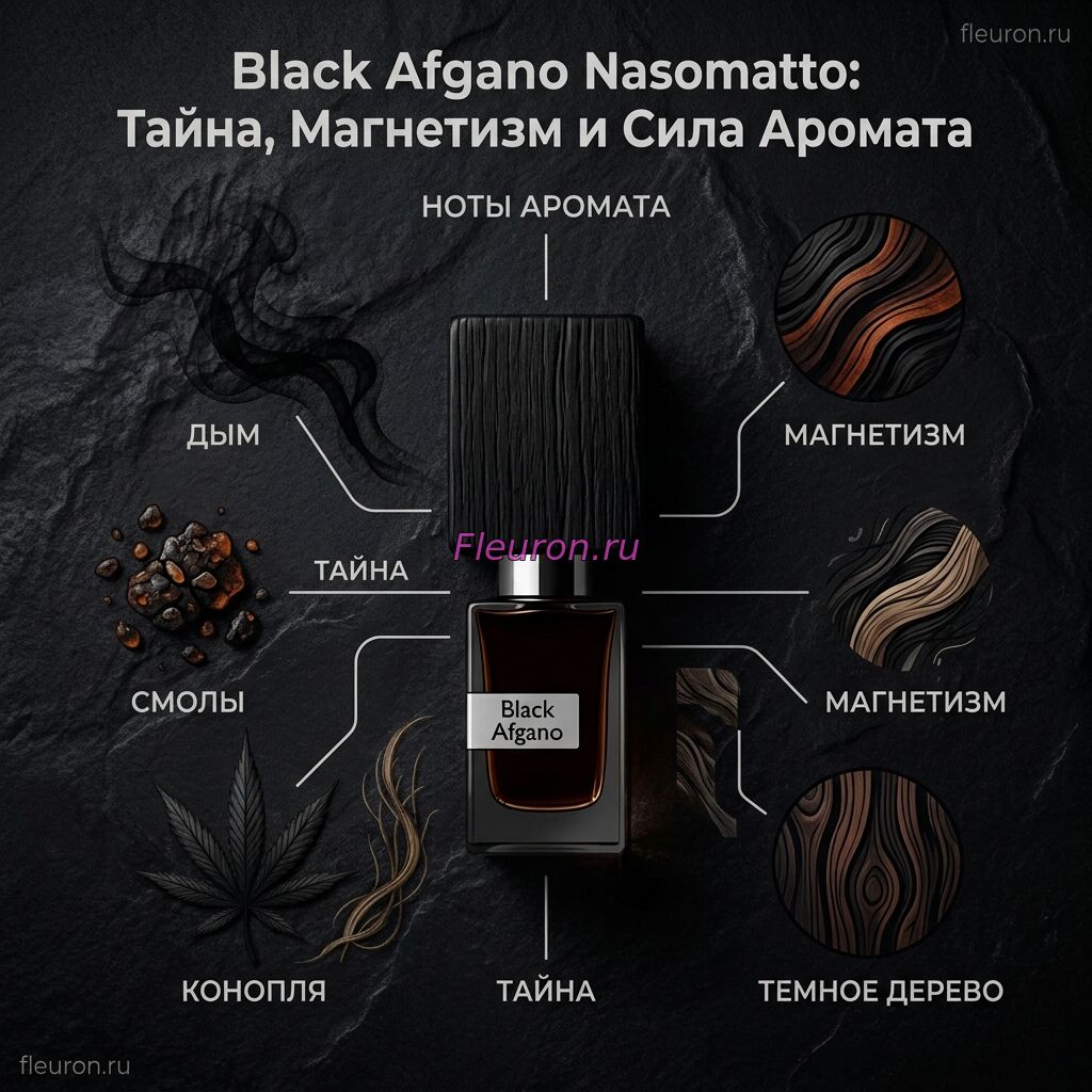 Black Afgano Nasomatto: загадка, магнетизм и сила аромата