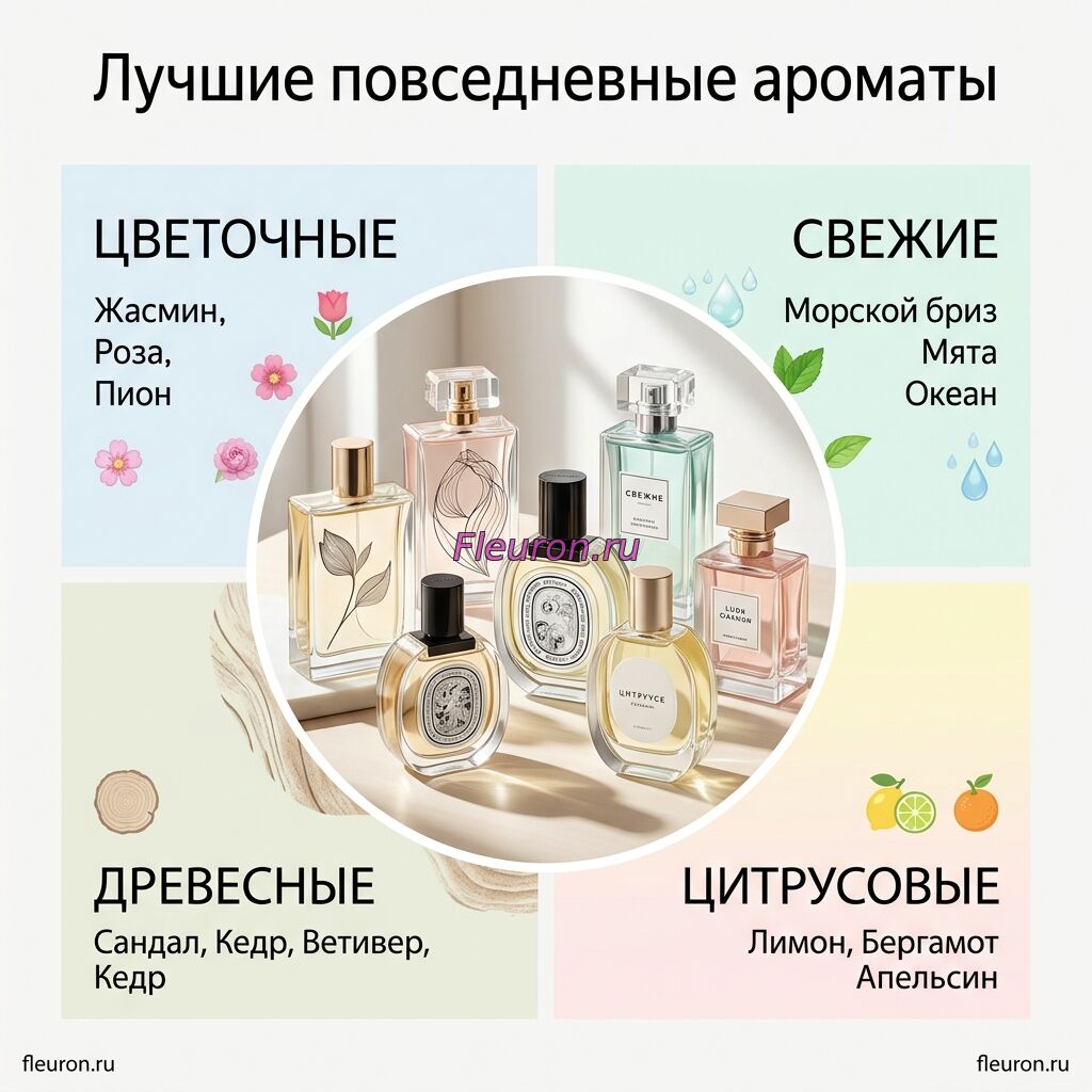 Лучшие ароматы на каждый день: как выбрать 