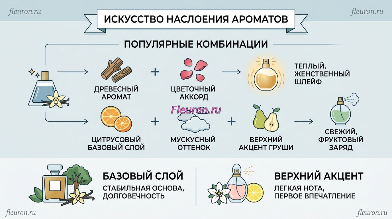 Тренд на наслаивание ароматов: какие сочетания стали вирусными