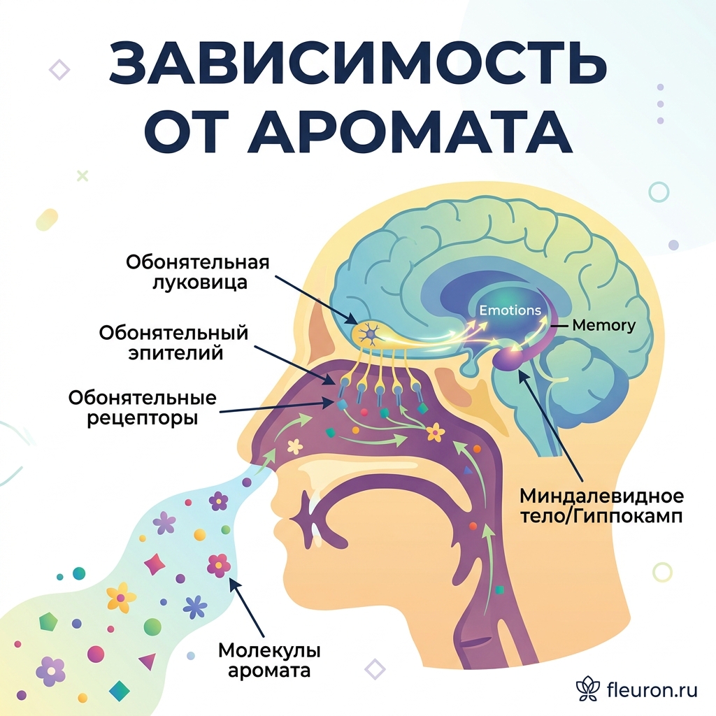 Почему дорогой парфюм перестает ощущаться через 10 минут, а окружающие его чувствуют?