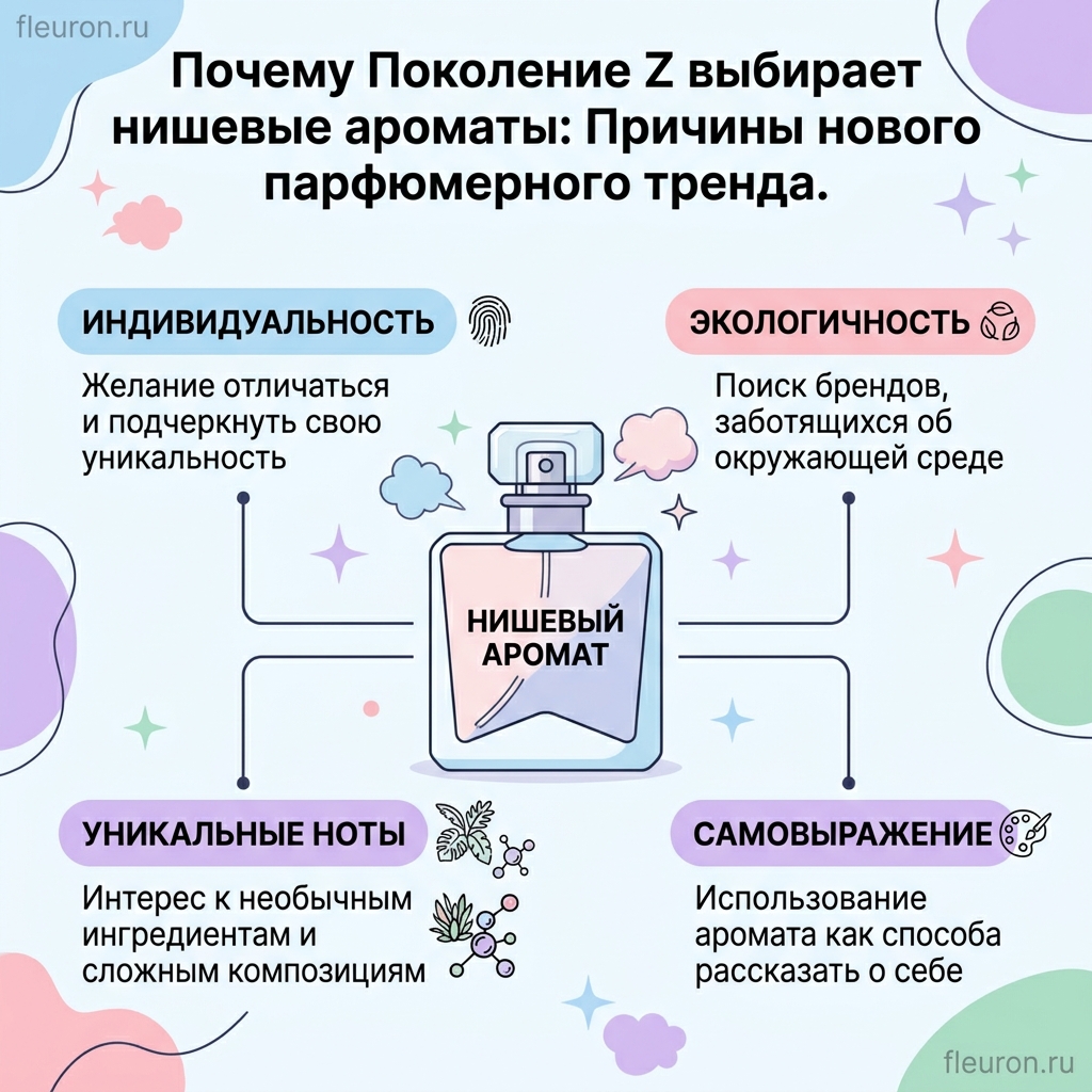 Почему поколение Z выбирает нишевые ароматы
