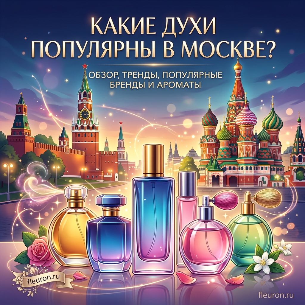 Какие духи популярны в Москве