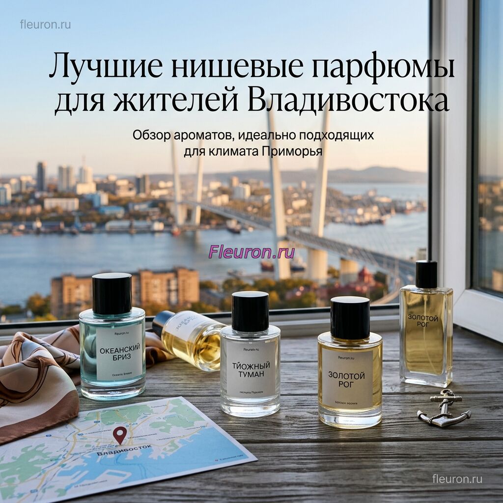 Лучшие нишевые духи для жителей Владивостока