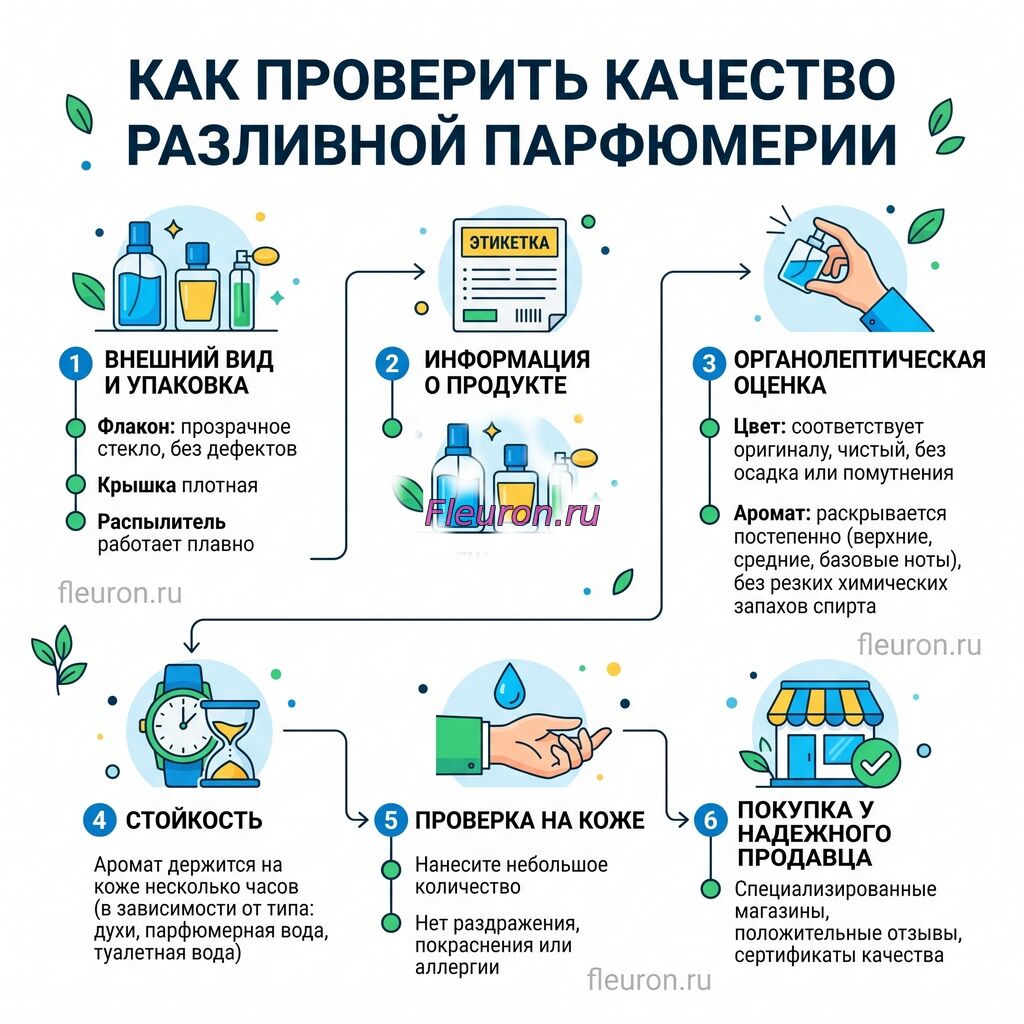Как проверить качество разливной парфюмерии