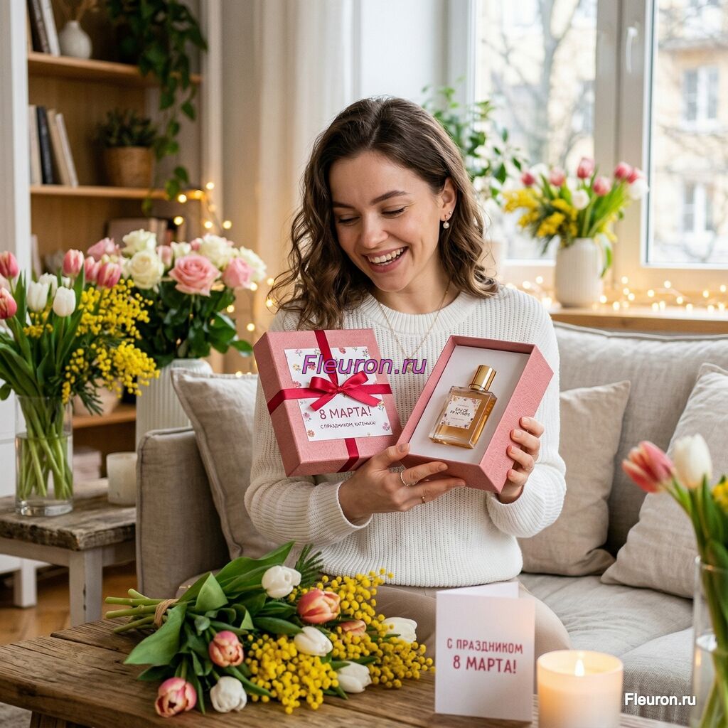 Какие духи подарить девушке на 8 марта