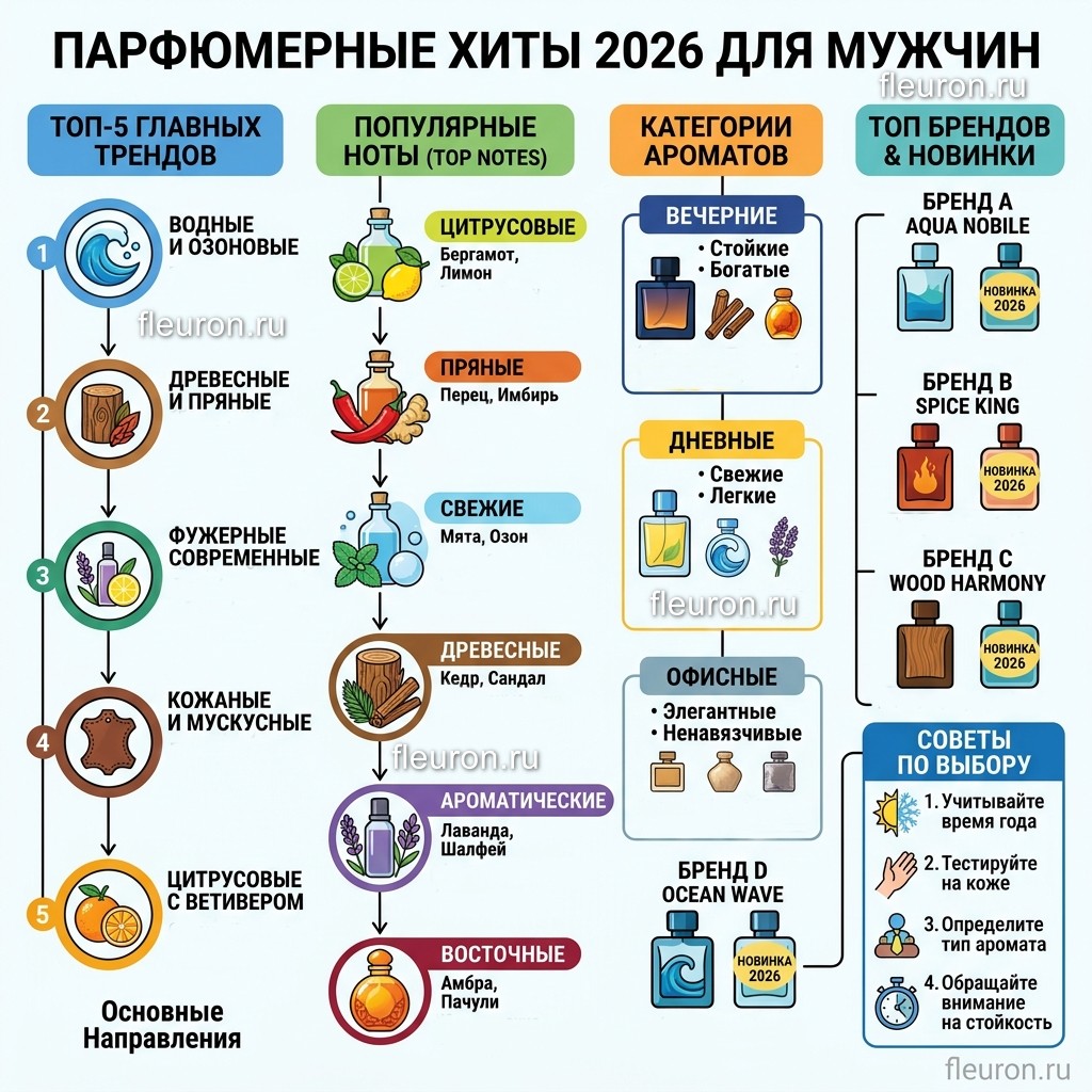 Парфюмерные хиты 2026 для мужчин