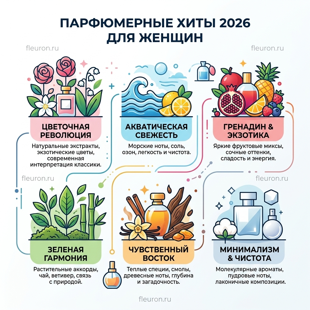 Парфюмерные хиты 2026 для женщин