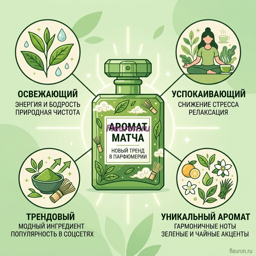 Matcha Perfume — новый главный тренд парфюмерии